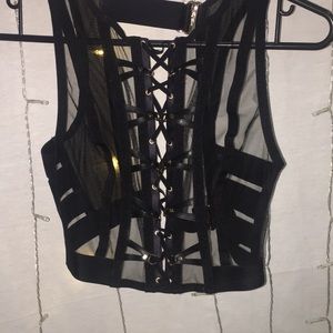 Alina Bralette from Honey Birdette. Wore once